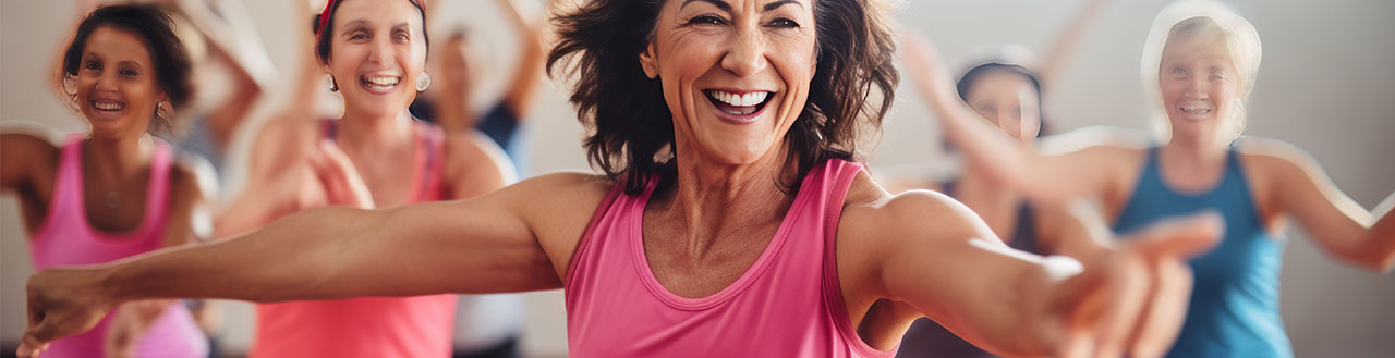 Frauen, die Sport machen