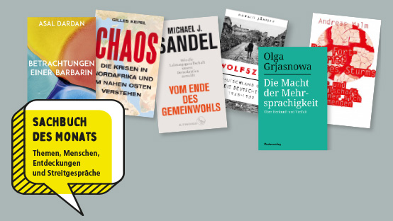 Neue Diskussionsreihe "Sachbuch des Monats"