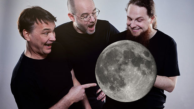 Team des Audible Podcasts "Sag mal, Du als Physiker. Live!"