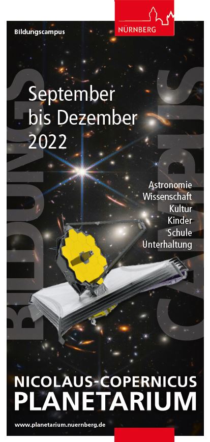 Programm Planetarium Nürnberg 2022