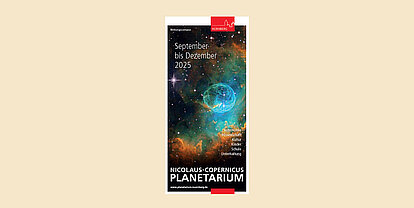 Cover Programm Planetarium 2025-3