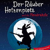 Die Räuber-Hotzenplotz-Silhouette vor einem Vollmond (animiert).