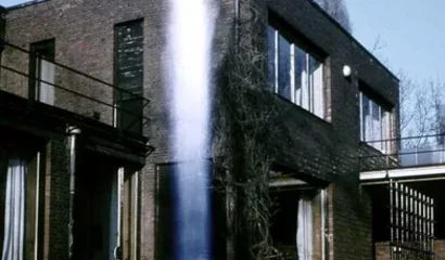 Haus abstrakt fotografiert