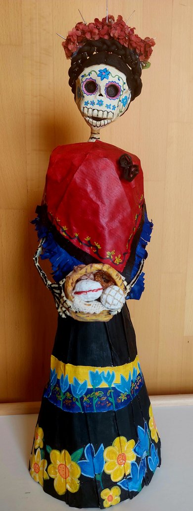 Catrinas aus Pappmache - Kunst und Tradition aus Mexico - Kurs auf Spanisch!