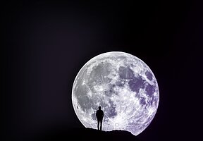 Kalte Schönheit, treuer Begleiter - Der Mond in Wissenschaft, Literatur und Film 