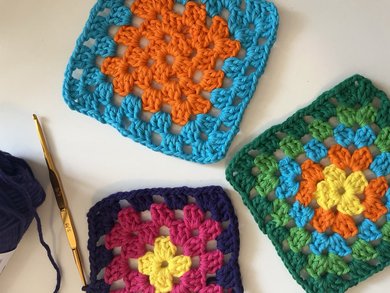 Häkeln leicht gemacht: Granny-Squares häkeln Häkeln leicht gemacht: Granny-Squares häkeln