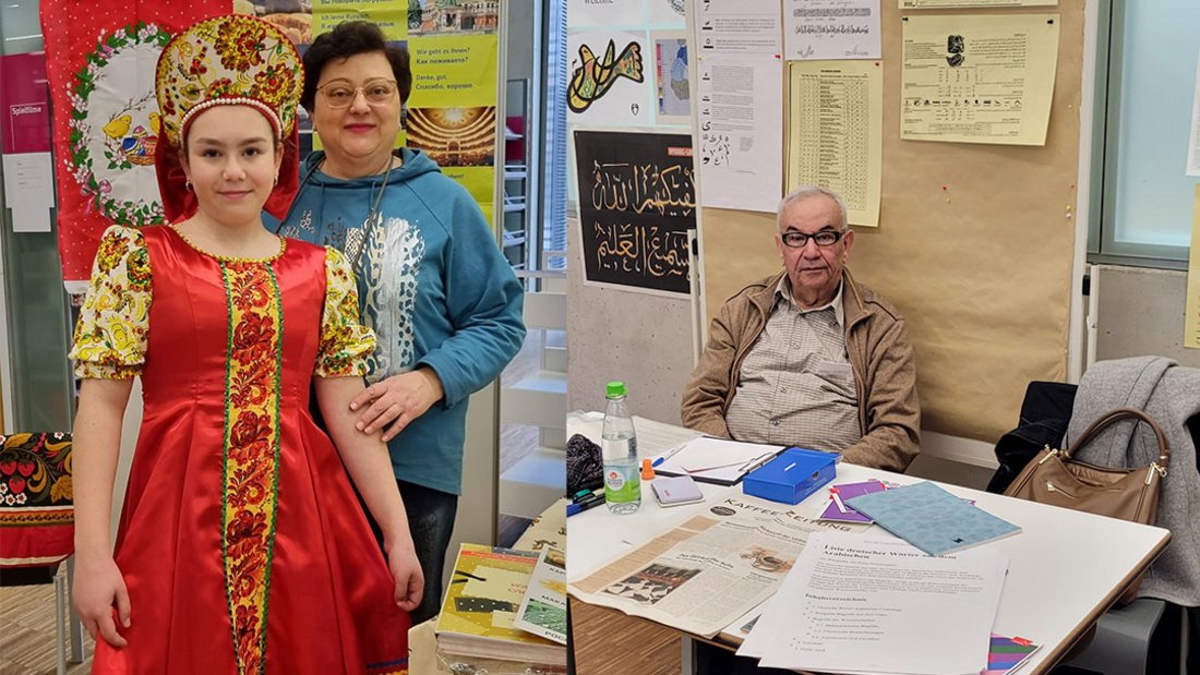 Russische und Arabische Sprachinsel beim Sprachentag am Bildungscampus