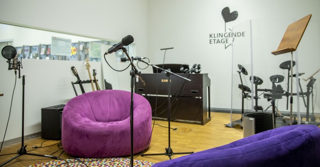 Das Klangstudio der Musikbibliothek