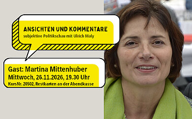 Ansichten und Kommentare - mit Martina Mittenhuber, Menschenrechtsbüro