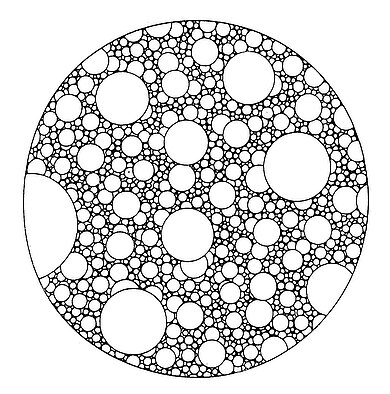 Illustration der sich überlagernden Helligkeiten im Universum.