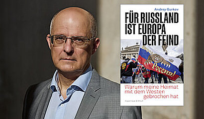 Andrey Gurkov mit seinem neuen Buch
