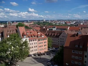 Ausblick auf Nürnberg