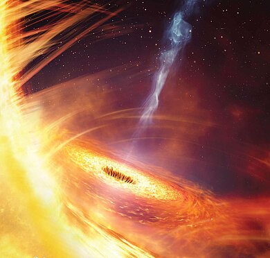 Plakatausschnitt Show Sterne
