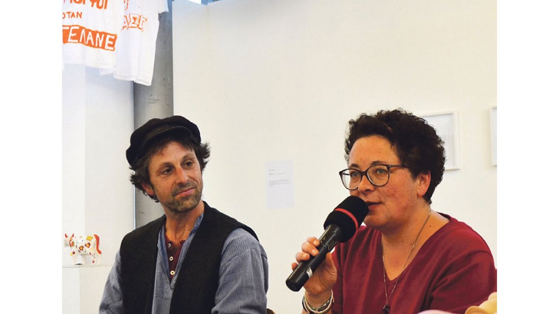 Madeleine Weishaupt und Johannes Volkmann