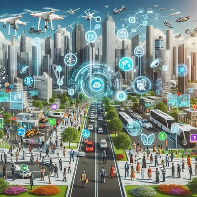 Smart Cities: Digitale Transformation und KI in urbanen Räumen - Chancen und Risiken im Zeitalter globaler Herausforderungen