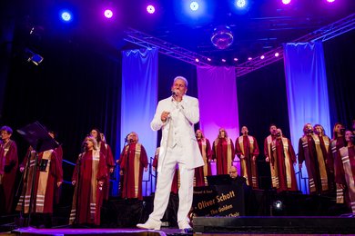 Gospelmusik unter dem Sternenhimmel