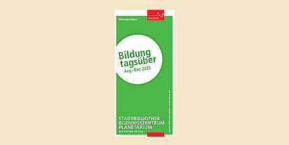 Cover Programmbroschüre Bildung tagsüber