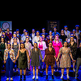 OHM-Chor bei einem Auftritt.